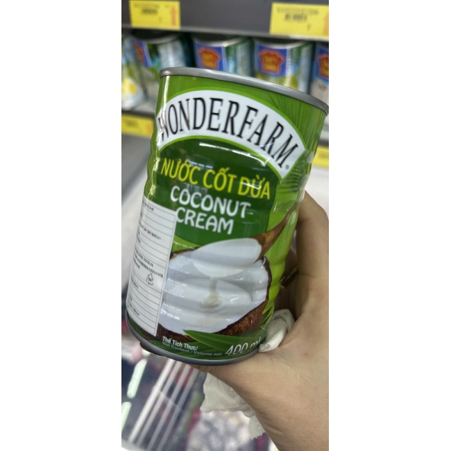 Nước cốt dừa wonderfarm